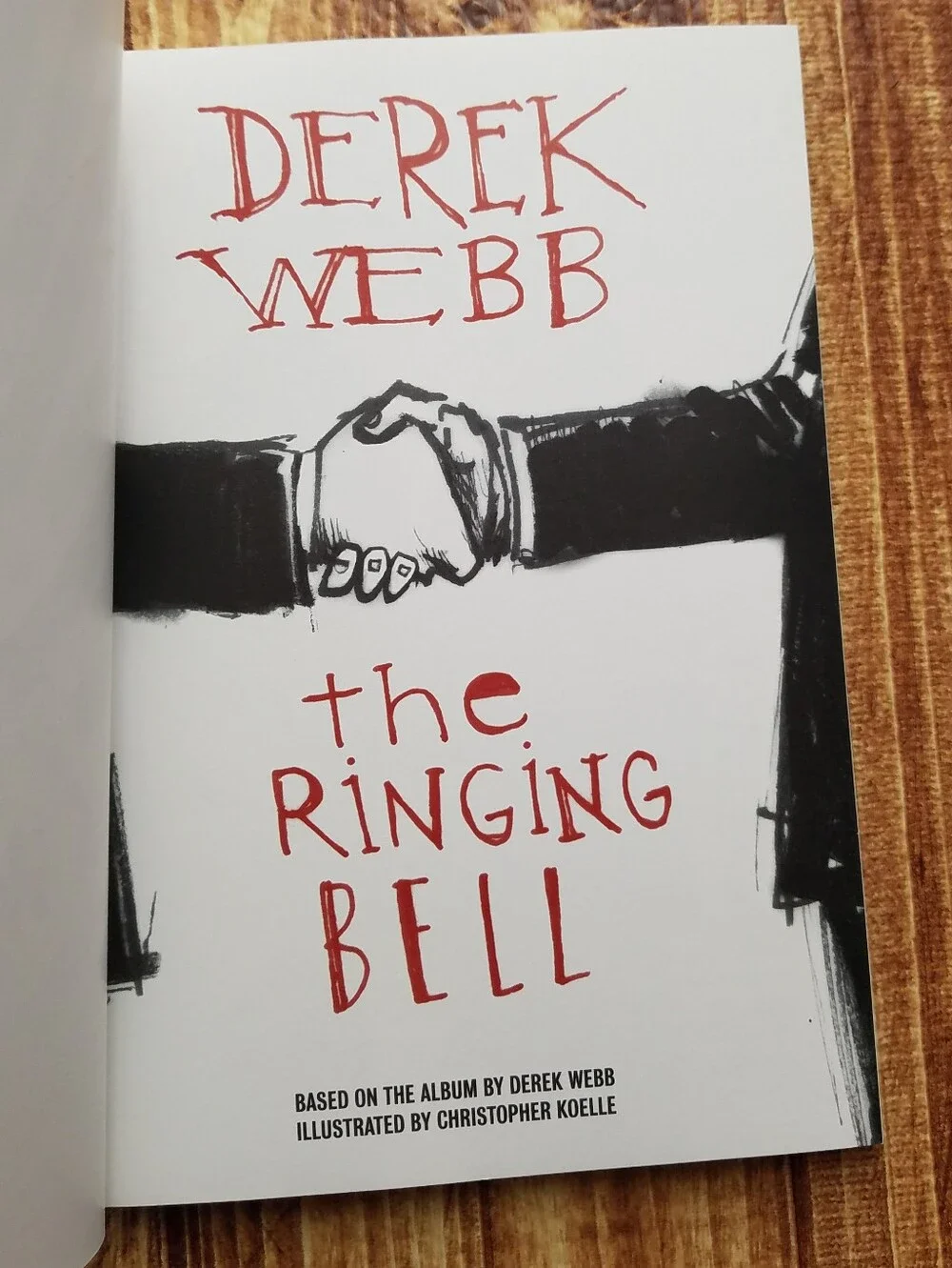 Derek Webb The Ringing Bell Graphic Novel Art Book Christopher Koelle Caedmon's